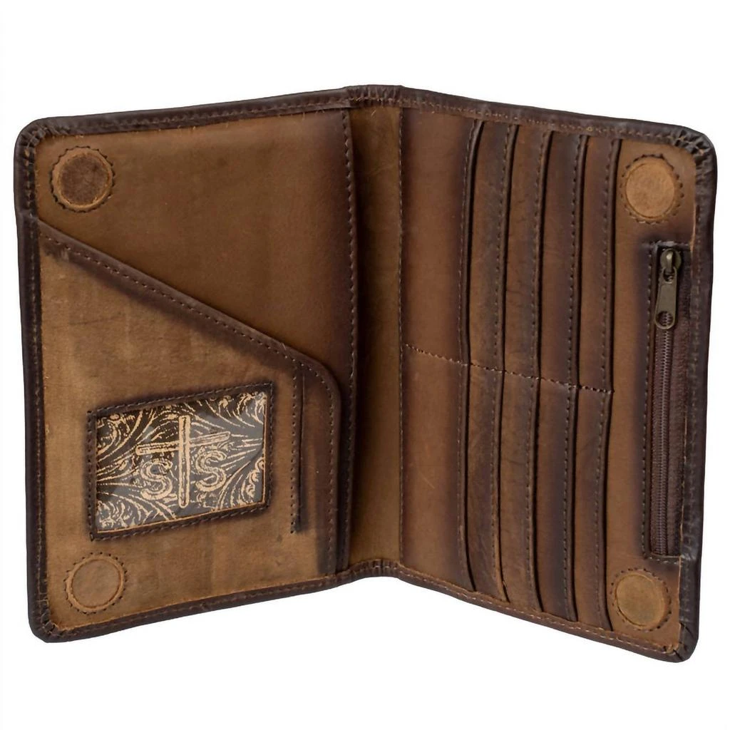 STS Ranchwear Sts Ranchwear - Women's Baroness Magnetic Lea Wallet 3