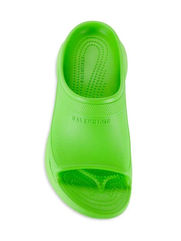 Balenciaga Logo Platform Slides 5