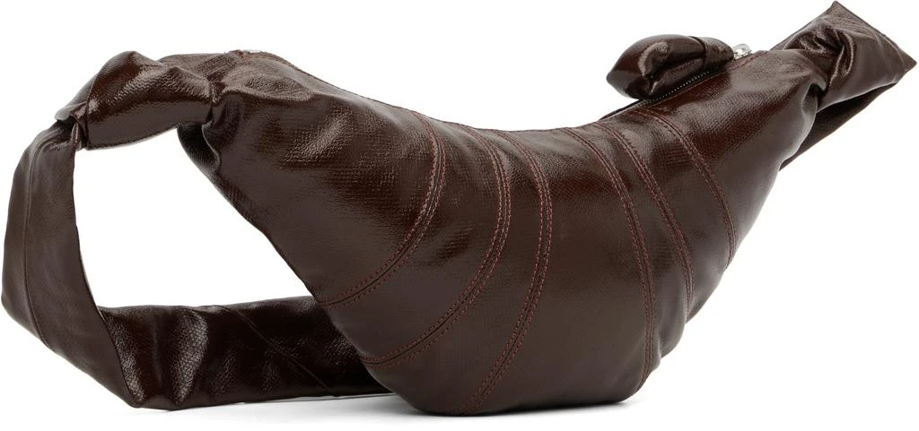 Lemaire Brown Small Croissant Bag 3