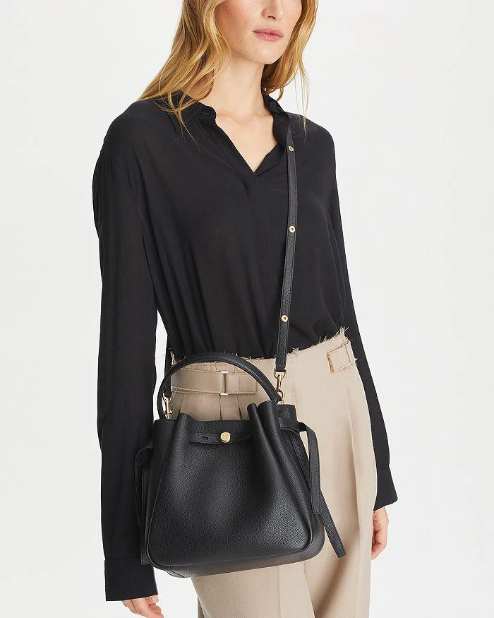 Tory Burch Romy Leather Bucket Bag 3