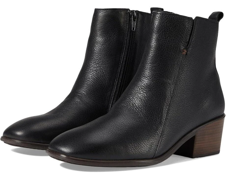 Naot Naot Ethic Boots Women's 9 Black Leather Zipper Almond Toe Ankle Bootie ZPO3157 1