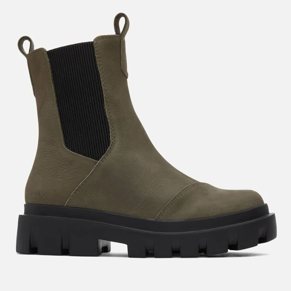 TOMS TOMS WOMEN'S ROWAN WATER RESISTANT CHELSEA BOOTS 1