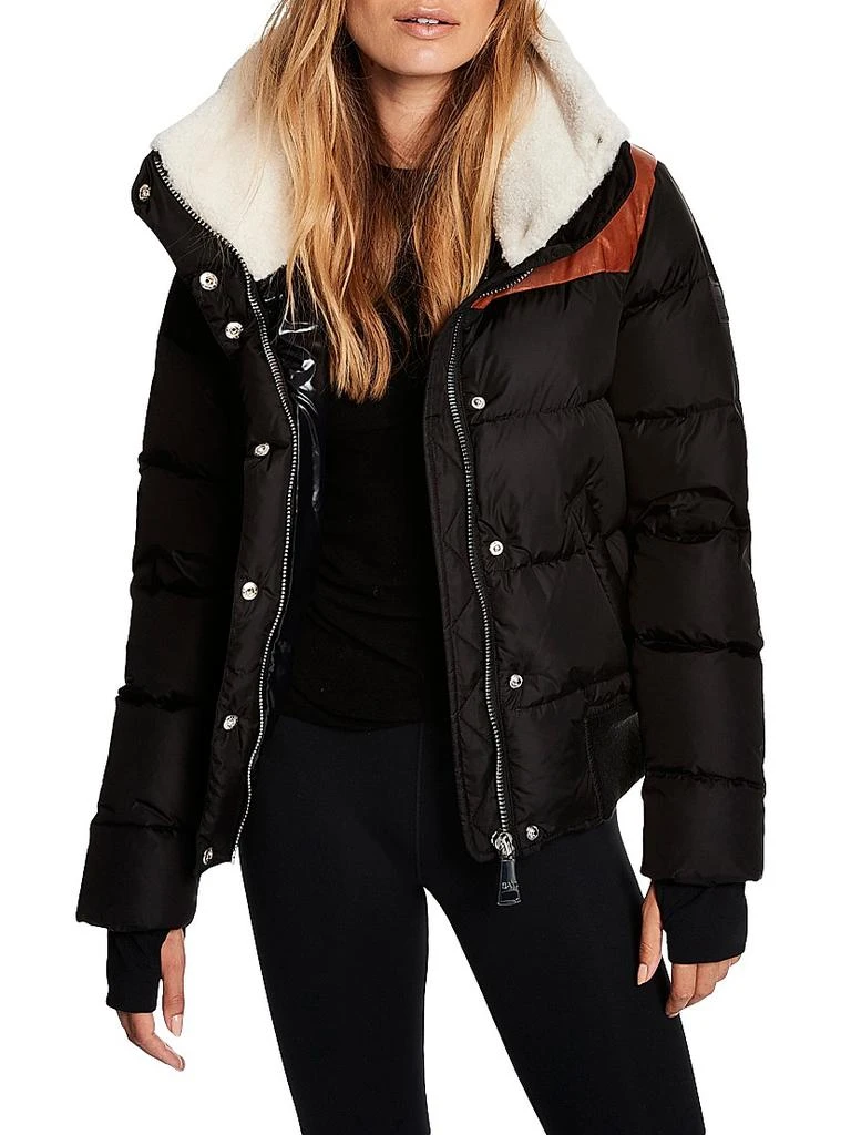 SAM. Sawyer Shearling-Embellished Down Jacket 2