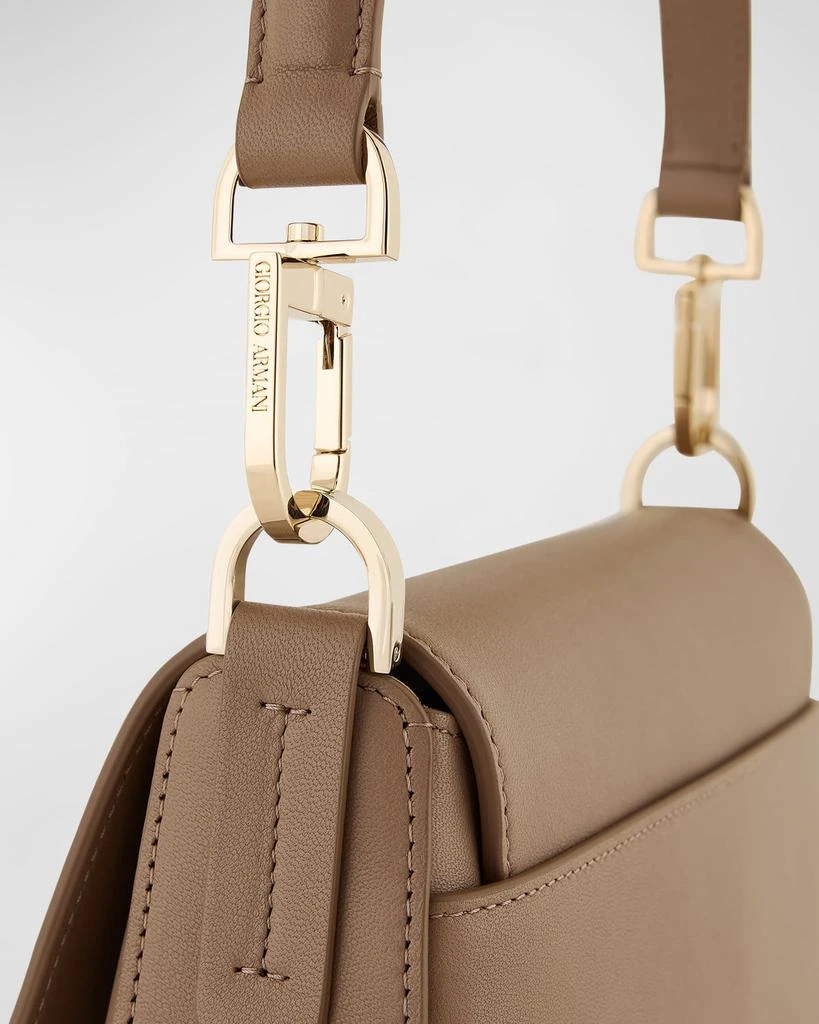 Giorgio Armani La Prima Small Leather Shoulder Bag 7