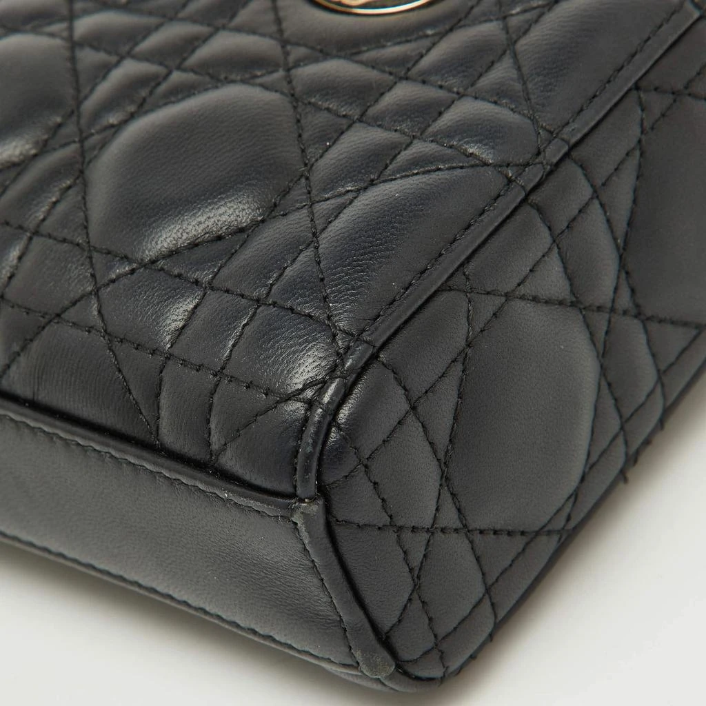 Dior Dior Black Cannage Leather Micro Lady D-Joy Bag 11