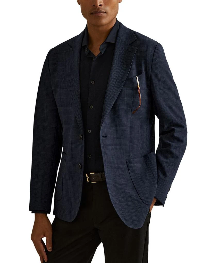 REISS Charles Basket Weave Blazer 1