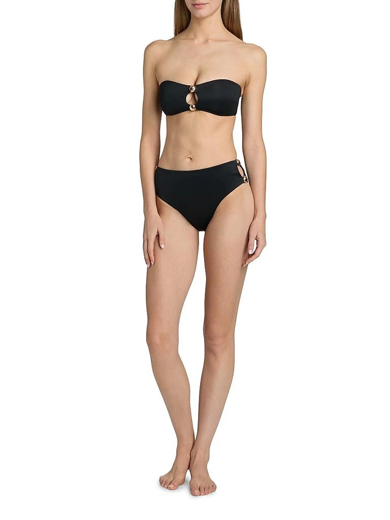 SIMKHAI Tyas High-Waist Bikini Bottom 2
