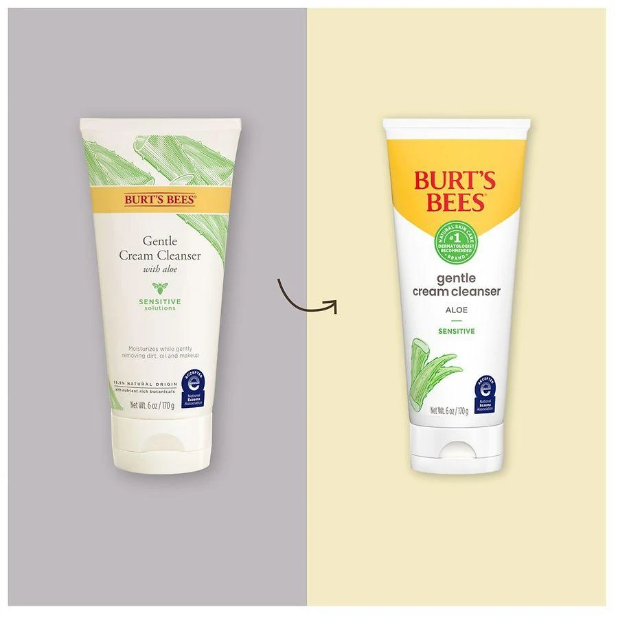 Burt's Bees Gentle Cream Cleanser with Aloe for Sensitive Skin 3