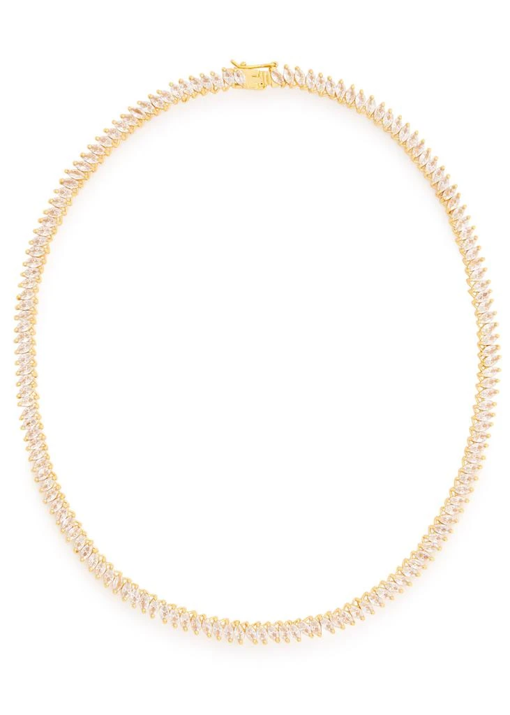 FALLON Rivière crystal-embellished necklace 1