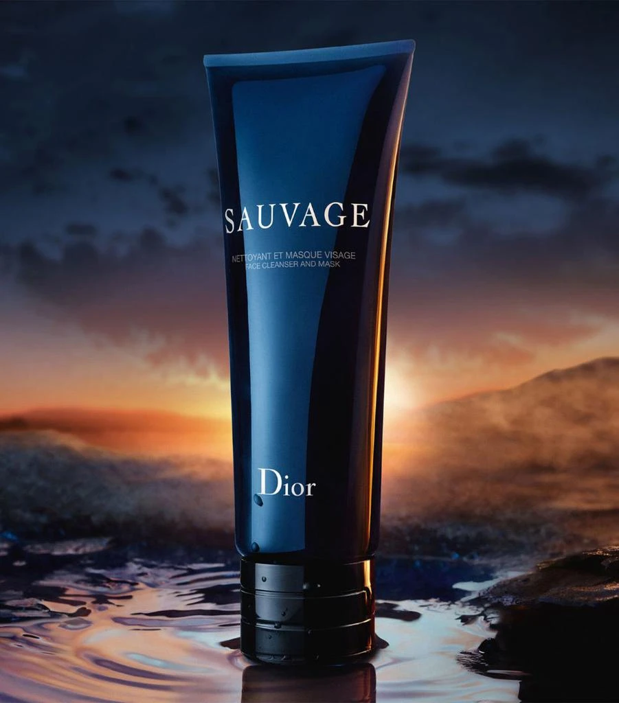 DIOR Sauvage Cleanser and Face Mask (120ml) 4