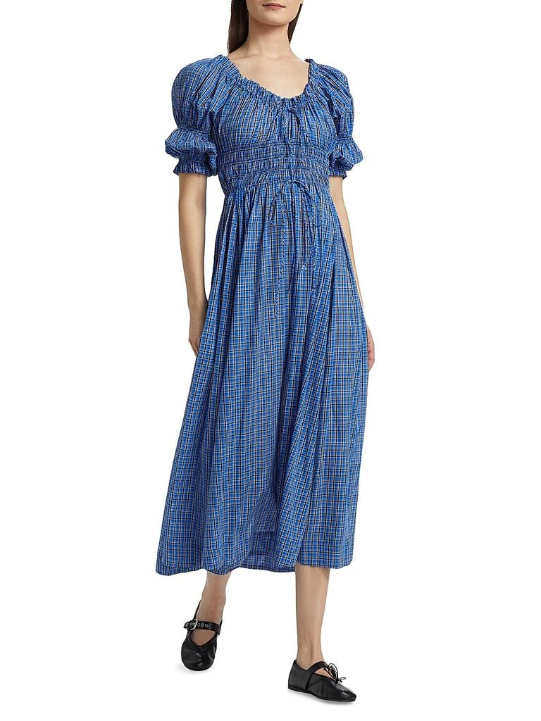 check a line dress GEO CHECK A-LINE DRESS  DAKS