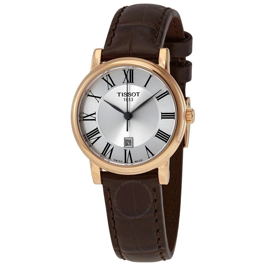 Tissot Carson Premium Lady Quartz Silver Dial Ladies Watch T122.210.36.033.00 1