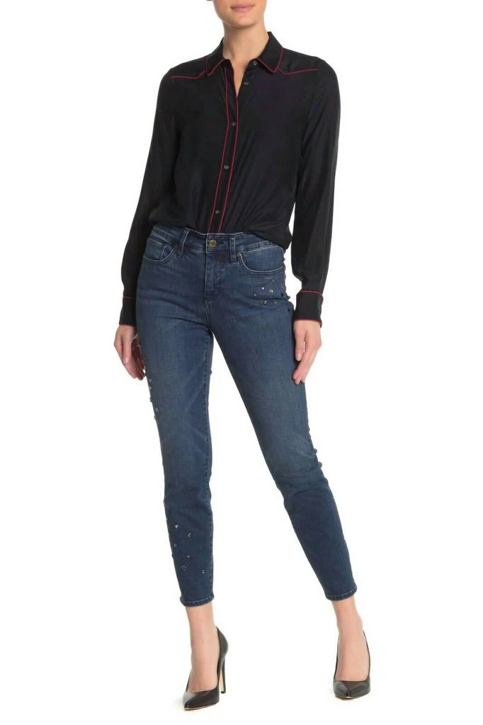NYDJ Nydj - Jewel Rhinestone Embellished Skinny Jeans 3