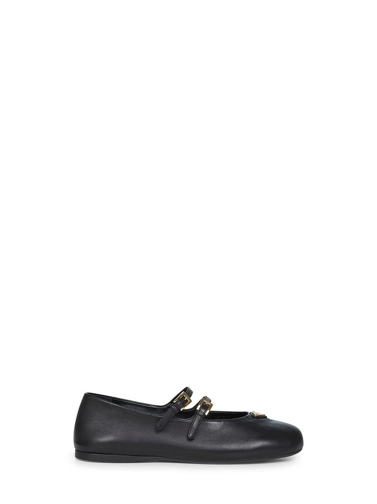 PRADA CALZATURE PRADA CALZATURE | Black nappa leather ballet flats | Women | 36 1