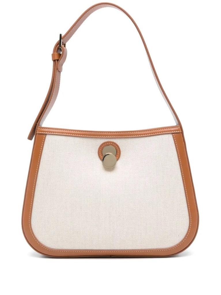 Fabiana Filippi Structured Canvas Shoulder Bag