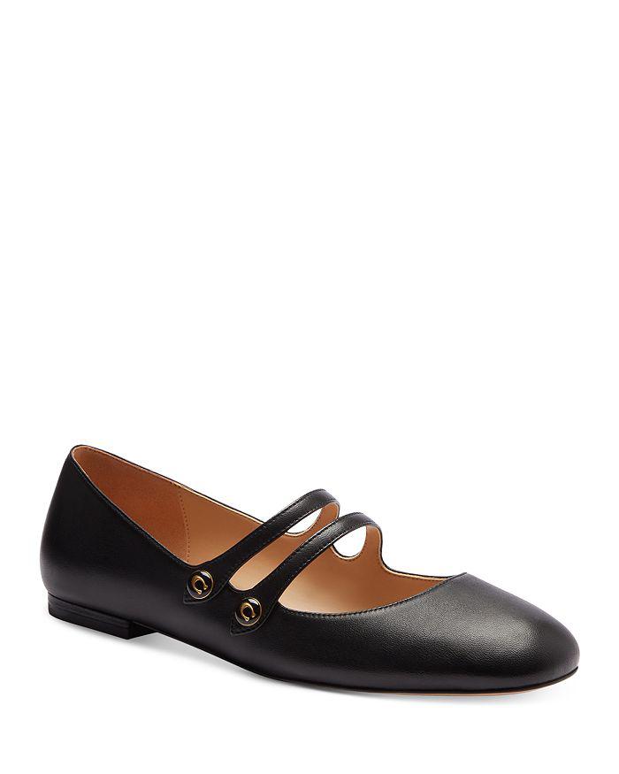 Coach Women's Winley Double Strap Mary Jane Flats