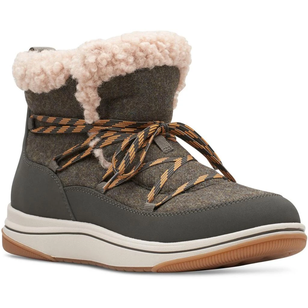 Shop Breeze Glacier Womens Lace-Up Polyester Booties on Sale at
