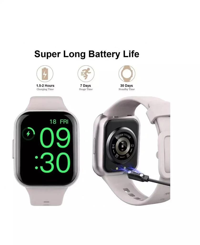 RUXING Smart Smart Watch, 2024 Fitness Tracker Watch For Men Women, 1.69

 Touch Smartwatch Fitness Watch With Heart Rate Monitor/Pedometer/Sleep Monitor, 25 Sports Waterproof Activity Tracker 5