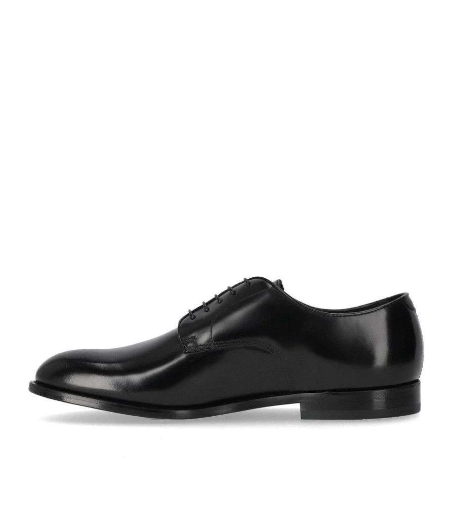 DOUCAL'S Derby Horse Black Lace Up 3