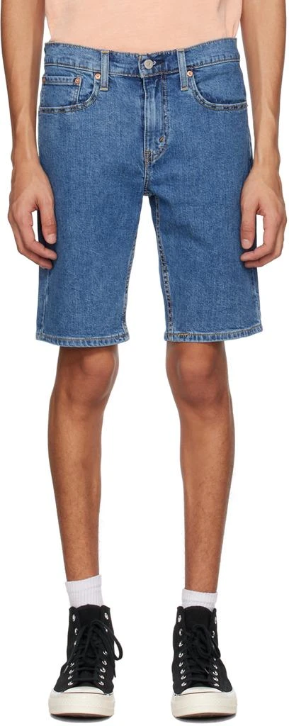 Levi's Blue 412 Denim Shorts 1