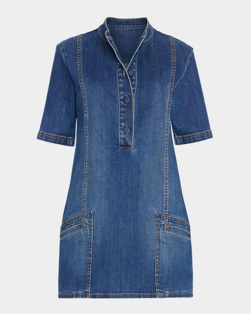 Ramy Brook Skylar Denim Mini Dress 1