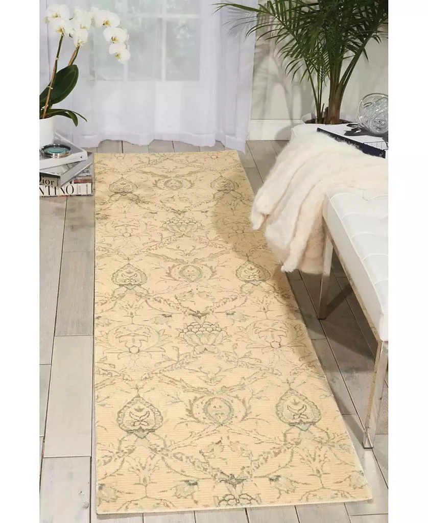 Nourison Luminance LUM07 Cream 2'3" x 8' Runner Rug 3