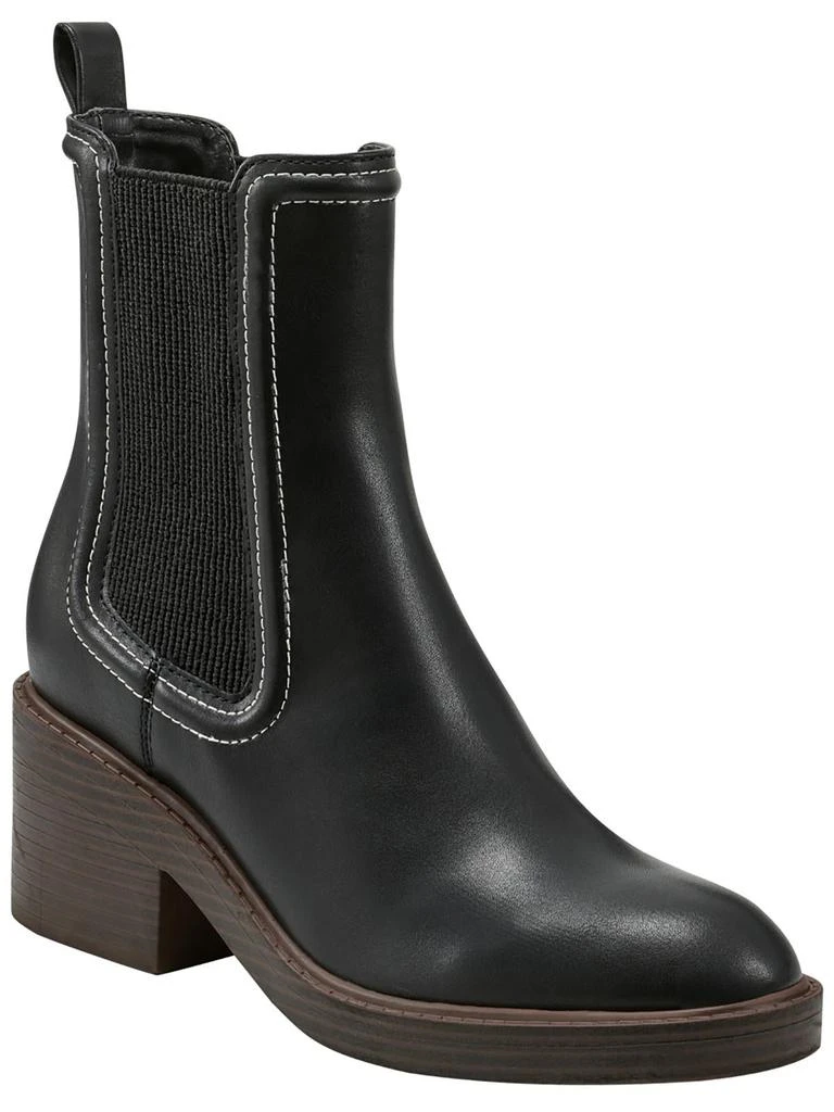 Bandolino ENISY3 Womens Faux Leather Pull on Ankle Boots 1