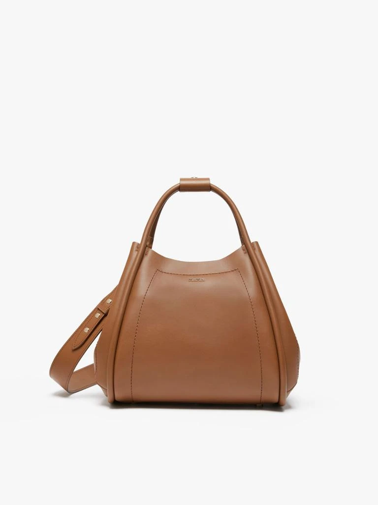 Weekend Max Mara Small leather marine bag 3