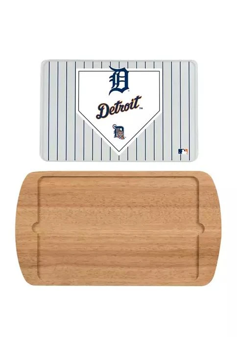 belk Mlb Detroit Tigers Billboard Glass Top Serving Tray 2