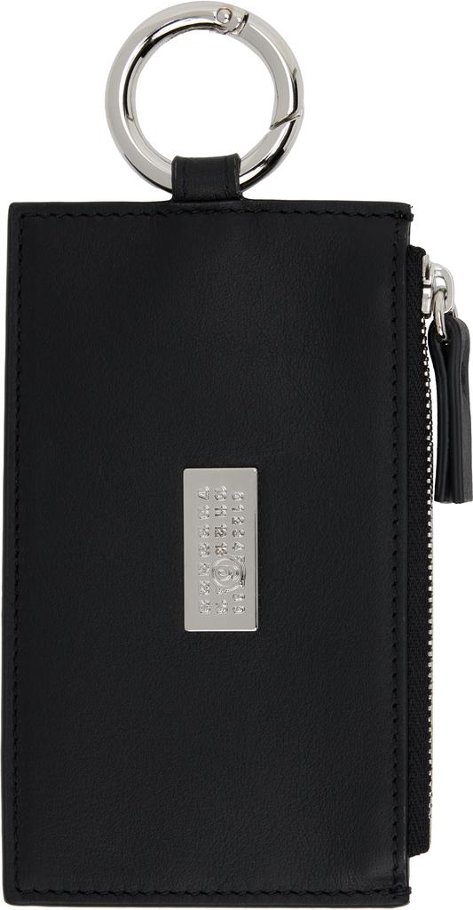 MM6 Black Zip Wallet