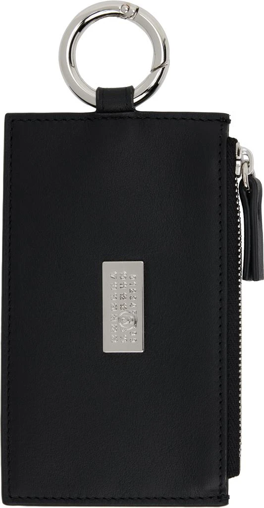 MM6 Black Zip Wallet 1