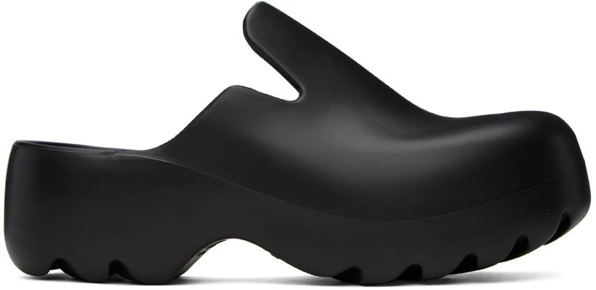 Bottega Veneta Black Flash Clogs 1