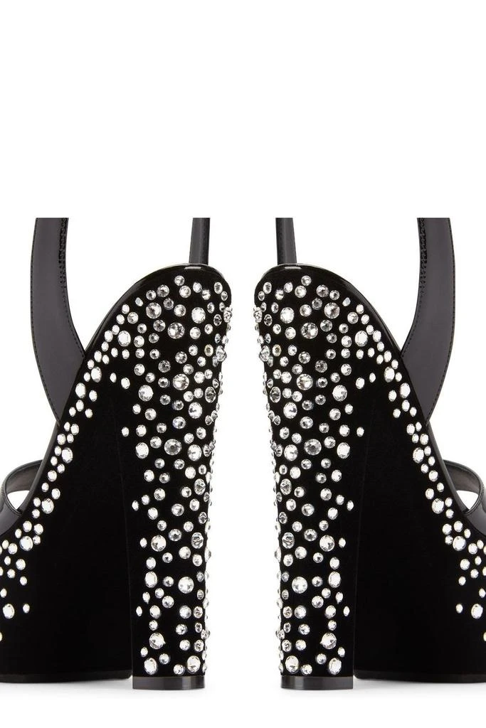 Giuseppe Zanotti Giuseppe Zanotti Tarifa Rhinestone Platform Sandals 5
