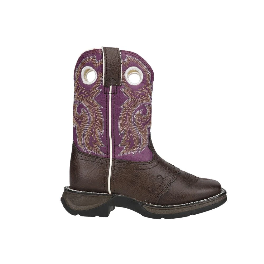 Durango Western Cowboy Square Toe Boots (Toddler-Little Kid)