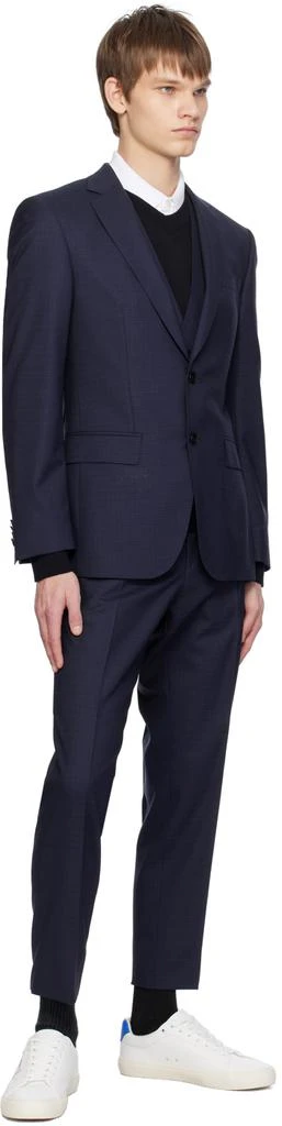 Hugo Boss Navy Three-Piece Suit 7