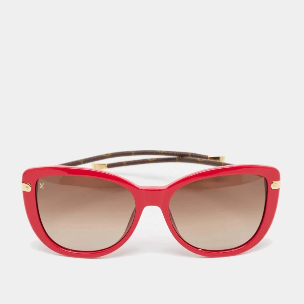 Louis Vuitton Louis Vuitton Magenta/Brown Gradient Z0744W Monogram Charlotte Sunglasses 1