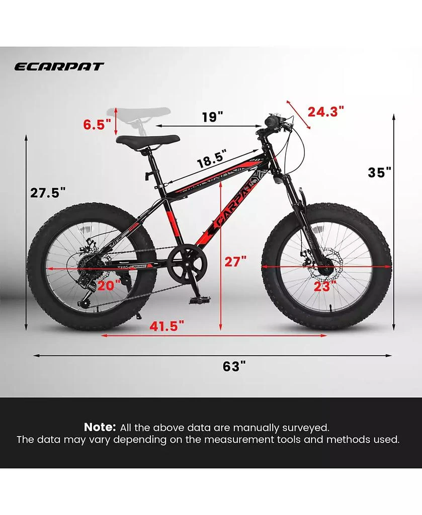 Streamdale Furniture Streamdale Kids' Mountain Bike Adventure-Ready for Ages 8-12 9