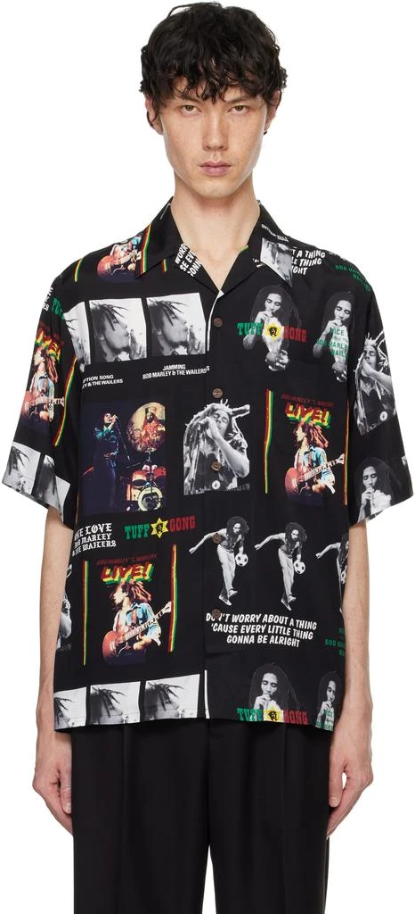 Wacko Maria Black Bob Marley Shirt 1