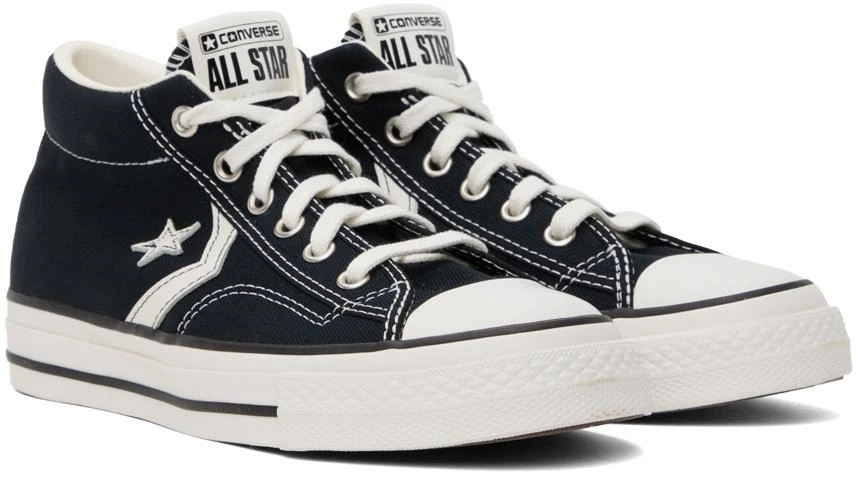 Converse Black Star Player 76 Mid Top Sneakers 4