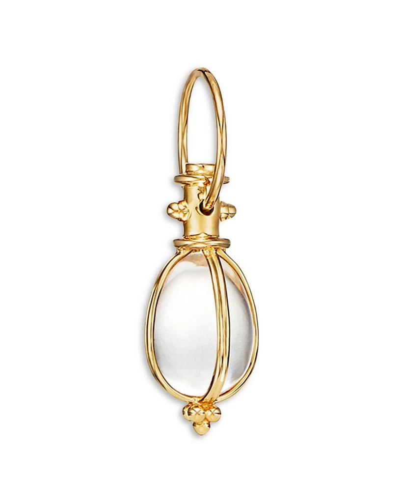 Temple St. Clair Oval Crystal Amulet in 18K Yellow Gold 3