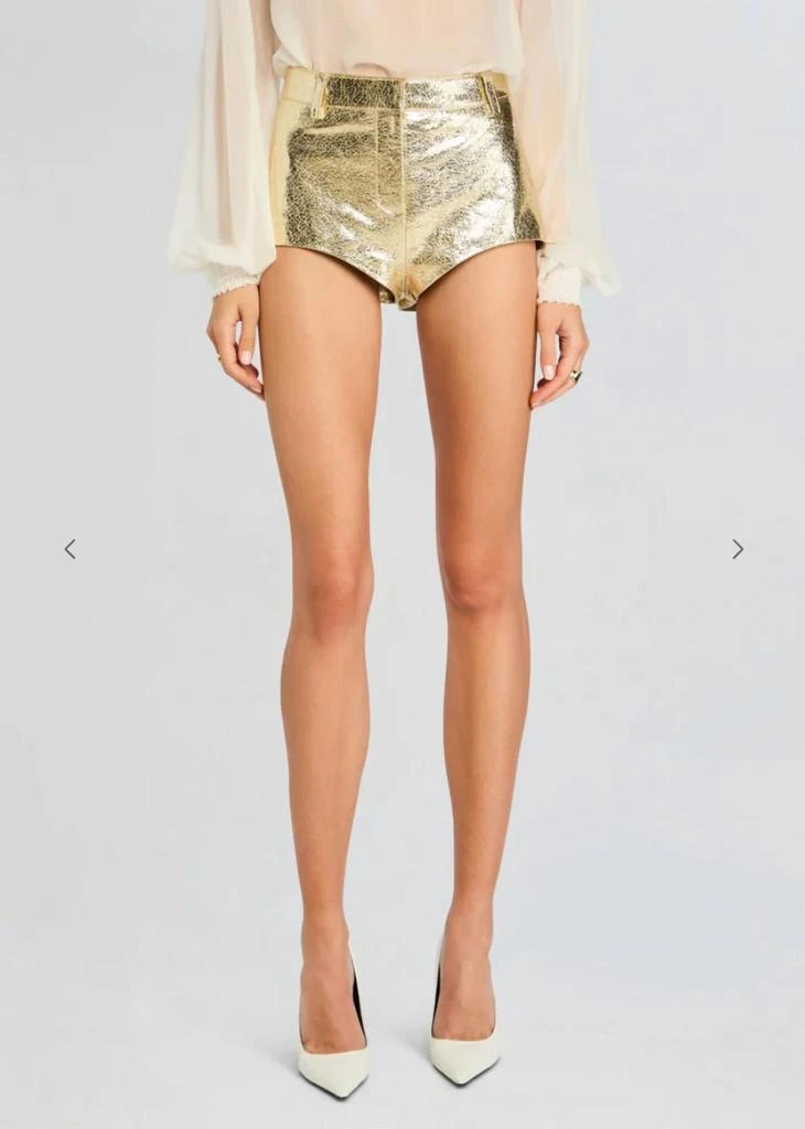 retrofête Retrofete - Kellen Leather Shorts 2