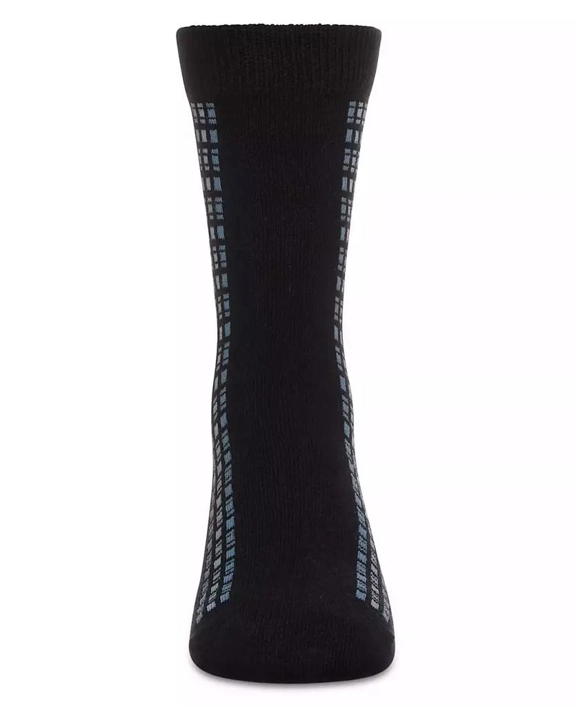Memoi Boys Vertical Dashed Line Crew Socks 2