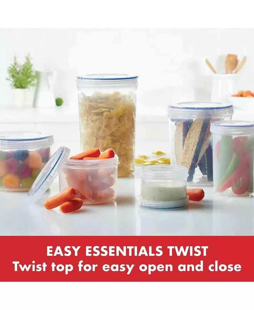 Lock & Lock Easy Essentials 24-Pc. Twist Food Storage Containers 10