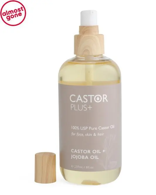 HOME AND BODY CO 8oz Castor Plus Castor Oil Jojoba Oil