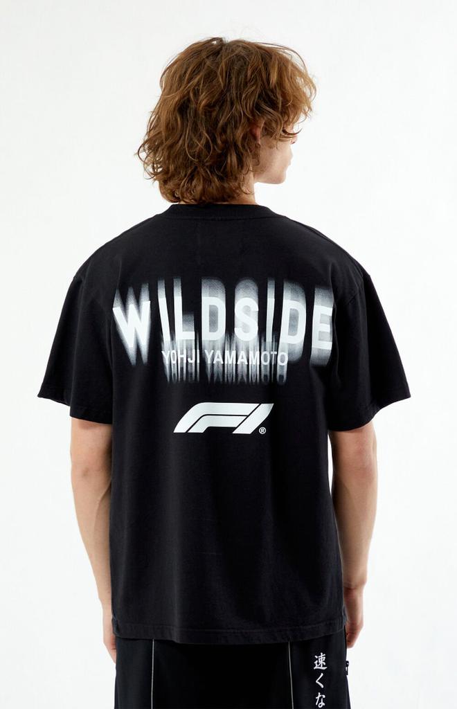 Formula 1 x Wildside Yohji Yamamoto x PacSun Black Motion T-Shirt