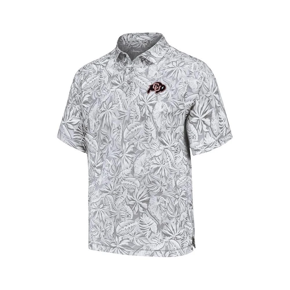 Tommy Bahama Men's Gray Colorado Buffaloes Tropical Score IslandZone Polo 3