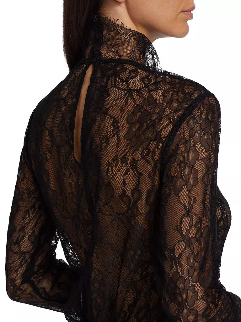 Nonchalant Label Mary Lace High-Neck Top 6