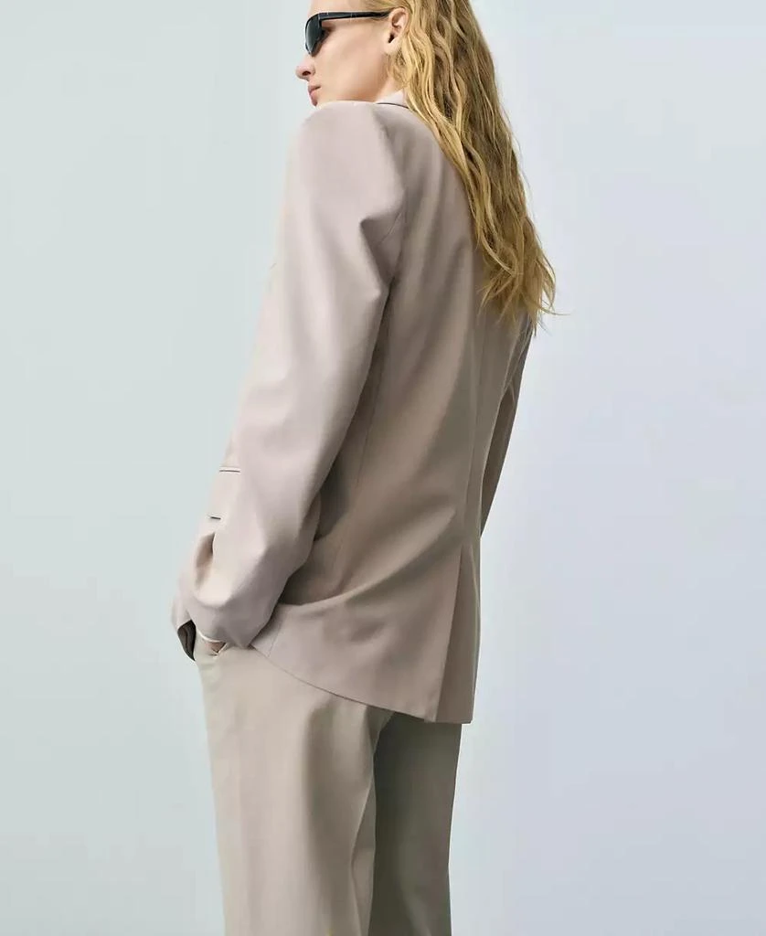 Mango Women's Structured Straight-Fit Jacket 2