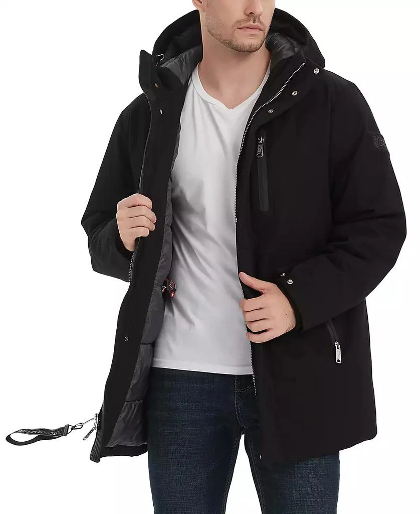 Outdoor United Men's Calvary Twill Hooded Car Coat 3