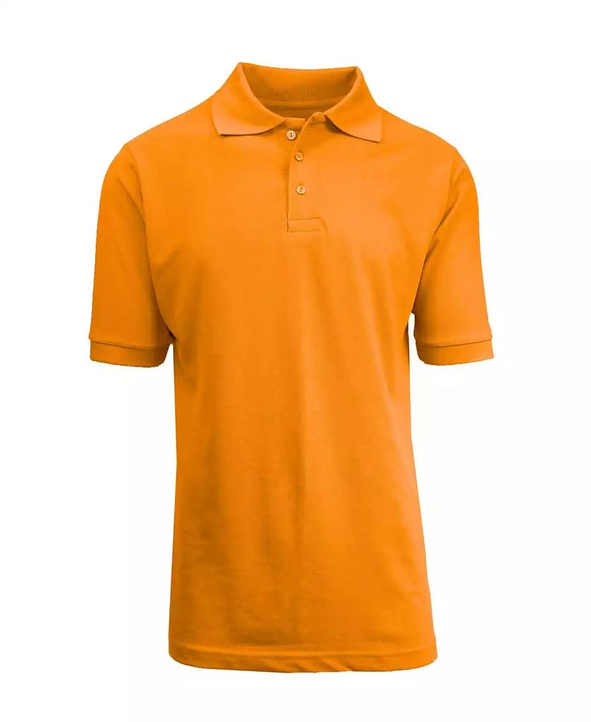 Galaxy By Harvic Men's Short Sleeve Pique Polo Shirts 5